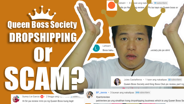 QUEEN BOSS SOCIETY ng Gfoxx Bagong Modus o Totoong Dropshipping?