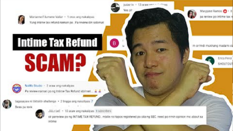 Intime Tax Refund Hindi SCAM Katulad ng ISETAN APP? | Company Review