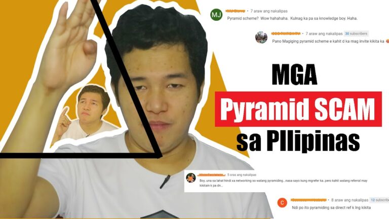 Mga Pyramid SCAM sa Pilipinas MAG-INGAT!