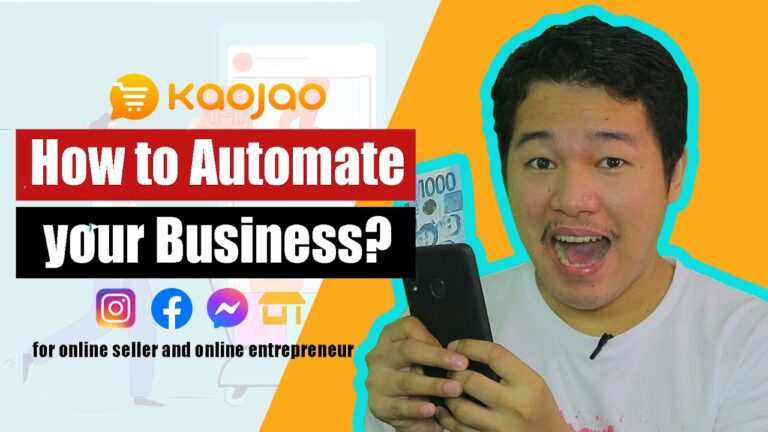 PAANO i-AUTOMATE ANG BUSINESS GAMIT ANG KAOJAO?