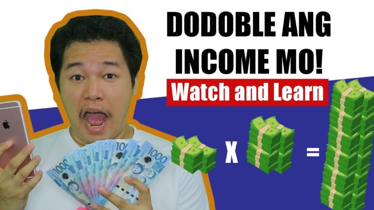 DODOBLE ANG INCOME MO! (Watch and Learn Kung Paano Gawin)