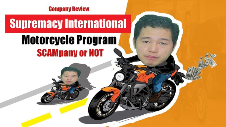 SUPREMACY INTERNATIONAL Motorcycle Program SCAM nga ba?