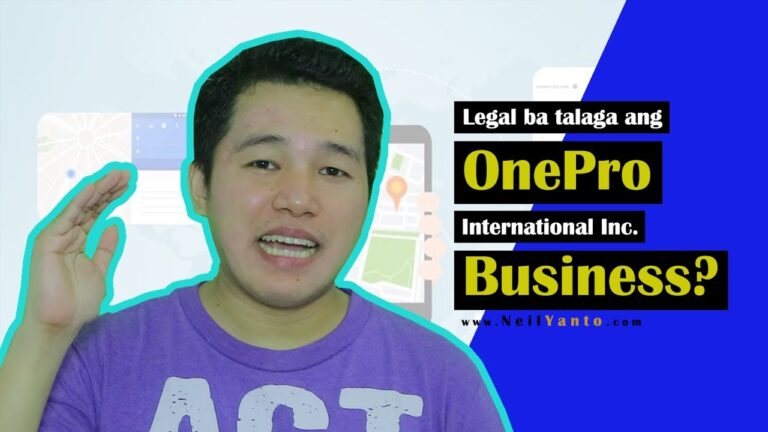 ONE PRO SCAM nga ba o LEGIT Business?