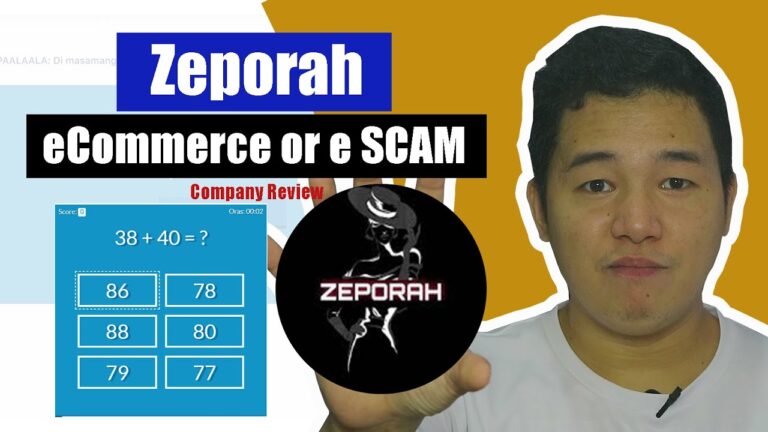 Zeporah e Commerce ba talaga o e SCAM? | Company Review