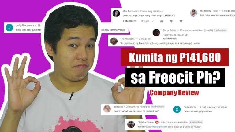 FREECIT PH Another Pyramid SCAM/Ponzi Scheme or NOT? | Company Review