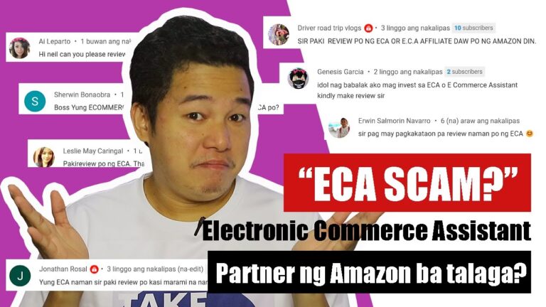 eca.ecassistante.com "ECA SCAM" o Legit Partner ng Amazon?