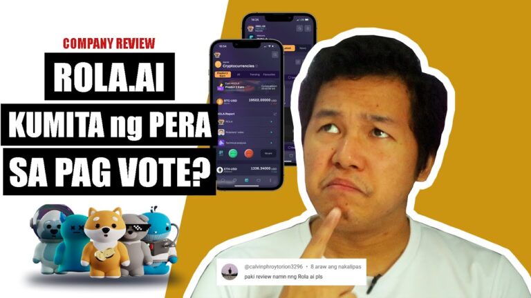 ROLA APP KIKITA SA PAG VOTE NG MARKET?