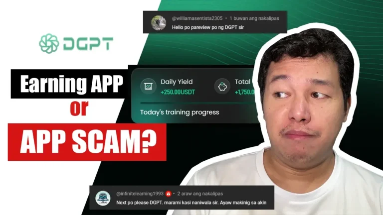 DGPT Earning App o SCAM App?