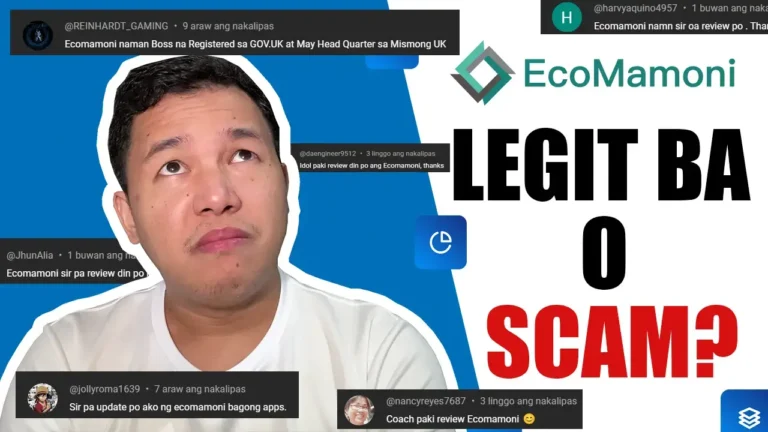 ECOMAMONI LEGIT BA O SCAM? | COMPANY REVIEW