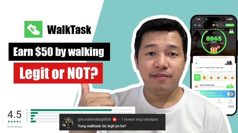 Walktask: Transform Your Steps into $50—Legit or Scam?