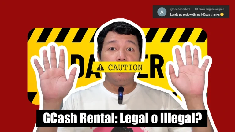 The Truth About GCash Rental (Self-Rental): Easy Money or Legal Risk?